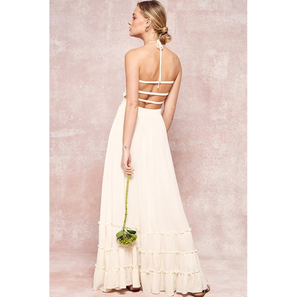 Ivory Maxi dress